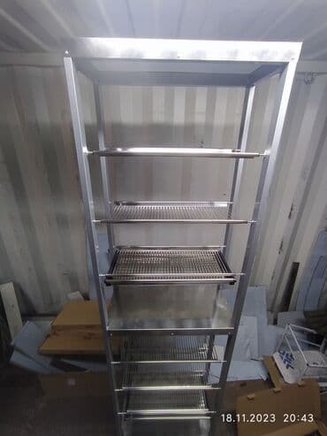 Манекены: Стеллажи из нержавейки Стеллажи для столовой на заказ изготовим любые — 6