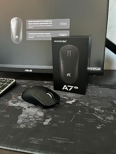 Игровая мышь MCHOSE A7 V2 Ultra в идеальном состоянии! Фулл комплект