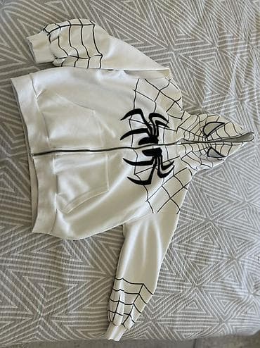 Школьная форма: Комплект, цвет - Белый, Б/у — 2