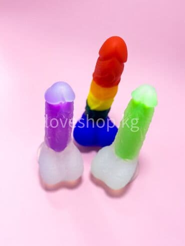 сексшоп loveshop бишкек: Jelly Dildo – серия фаллоимитаторов ярких цветов с округлой фигурной — 4