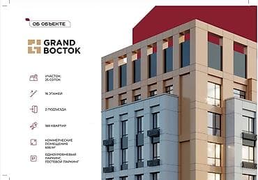 discovery studio: 1 комната, 56 м², Восток-5 мкр Элитка, 10 этаж, ПСО (под самоотделку) — 3