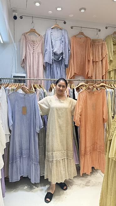 oversize: Летние женские платья свободного кроя - Модели: удлинённые — 1