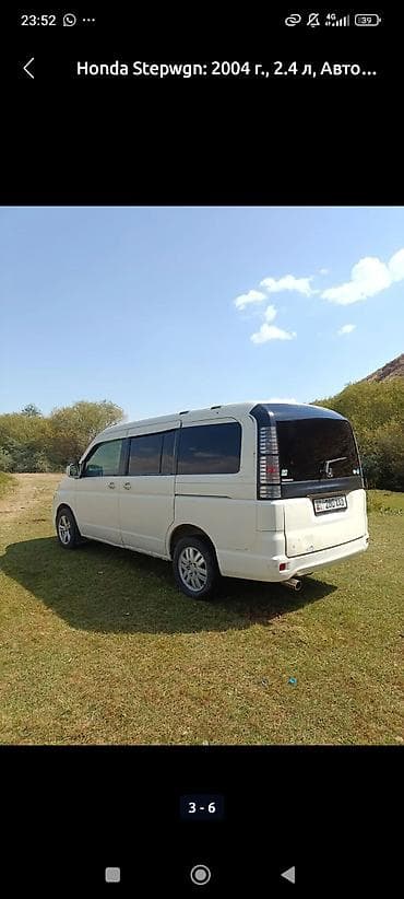 тойота пр: Honda Stepwgn: 2004 г., 2.4 л, Автомат, Бензин, Минивэн — 3