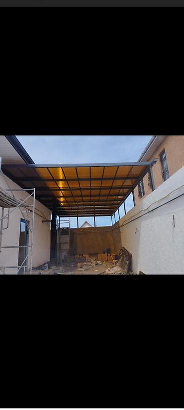 работа сварка бишкек: Монтаж навесов и кровельных конструкций под ключ. Крыша домов - — 4