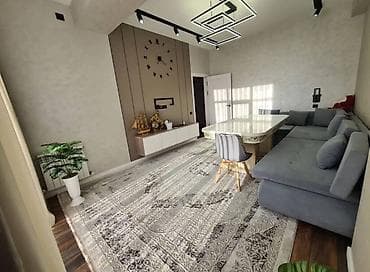 район азия молл: 3 комнаты, 88 м², Элитка, 5 этаж, Дизайнерский ремонт — 2