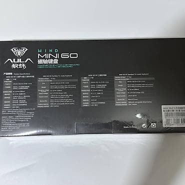deco e4: Клавиатура, Aula, Механическая, Bluetooth, Проводное подключение, Размер: 60% — 2