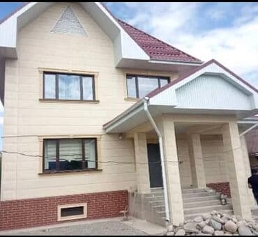 Дизайн, проектирование: Отделка фасада под ключ утеплённые травертин,текстура, декор, сары таш — 4