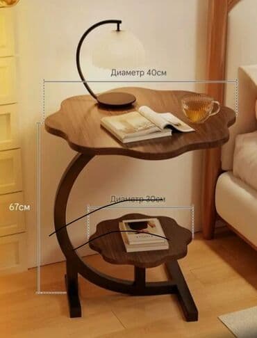 стенный часы: ДЕШЕВО! НОВЫЙ 2-х ярусный компактный, Журнальный столик — 3