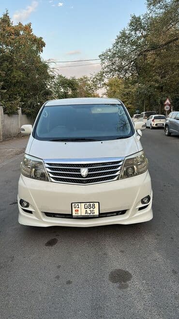 купить резину на ниву: Toyota Alphard: 2004 г., Автомат, Бензиновая, Минивэн — 6
