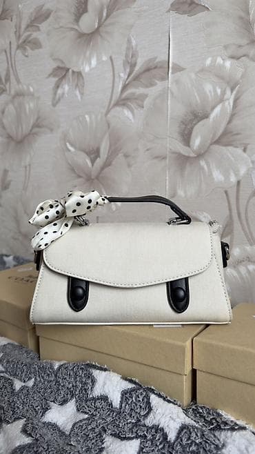 leopard 5: Классическая сумка, Coach, Корея, Разделенные отделения, Женские, Новый — 7