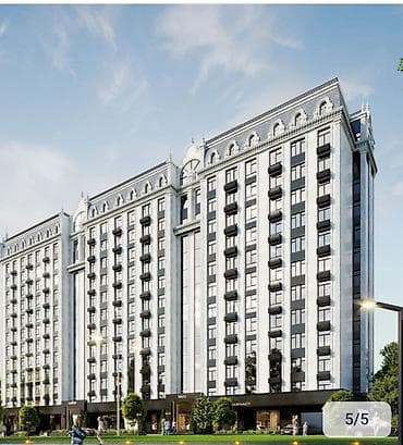 айни чапаева: 3 комнаты, 117 м², Джальская больница Элитка, 2 этаж, ПСО (под самоотделку) — 3