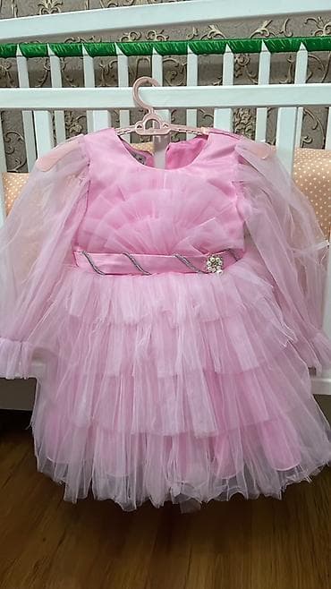 волейболный обувь: Детское платье, цвет - Розовый, Новый — 1