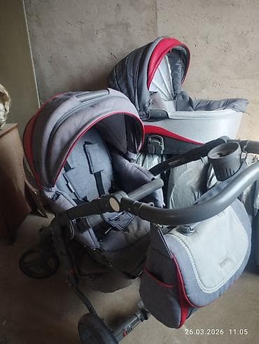 Коляска 2-в-1 Adamex (люлька + прогулочный блок) - Комплектация: - — 7