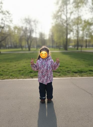 спортивный костюм на 1 год: Комплект, цвет - Розовый, Б/у — 1