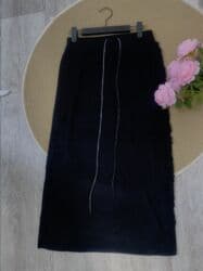 теннисный юбка: Юбка, Модель юбки: Прямая, Миди, Трикотаж — 4