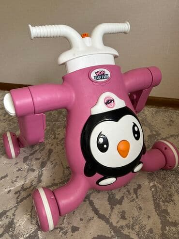 пользовались: Продается ходунок 3в1 Ходунок самокат толкар велосипед Состояние — 4