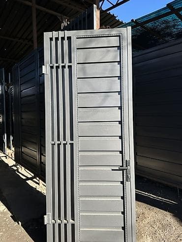 электрокосилки для дачи: Металлические ворота и калитки качественные с жалюзийными панелями - — 9