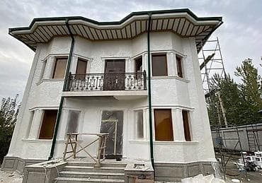 строительных услуг и отделочных работ: Фасадные работы «под ключ» с утеплением и декоративной отделкой - — 3