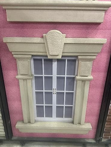 string art: Декоративный оконный комплект из архитектурного декора - Состав — 1