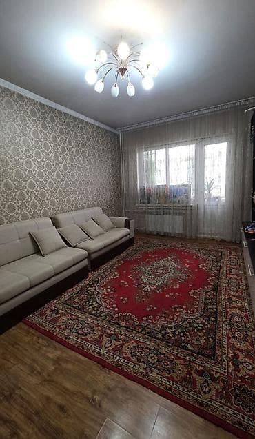 3 комнаты, 64 м², Аламедин-1 мкр 105 серия, 2 этаж — 10