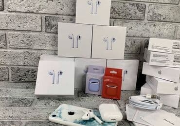 recrsi airpods: Вкладыши, Apple, Новый, Беспроводные (Bluetooth), Классические — 5