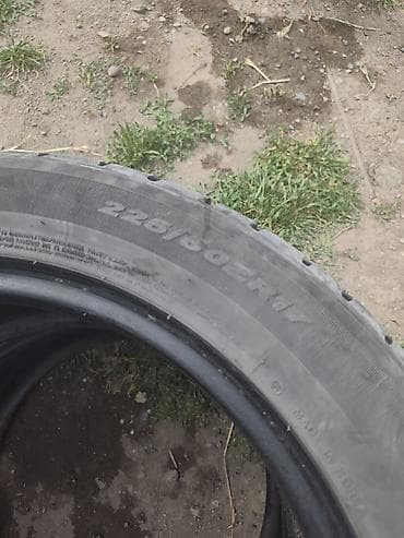 mazda 623: Шины 225 / 50 / R 17, Лето, Б/у, Комплект, Легковые, Корея, Roadstone — 3