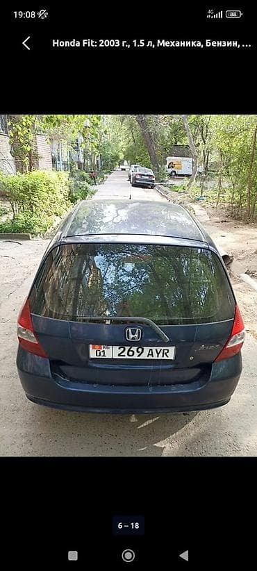 автомобильный сайт киргизии: Honda Jazz: 2003 г., 1.4 л, Механика, Бензин, Хэтчбэк — 3