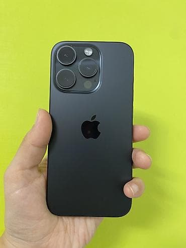 iphone 16 max: IPhone 15 Pro, 256 ГБ, Черный, 89 % — 1