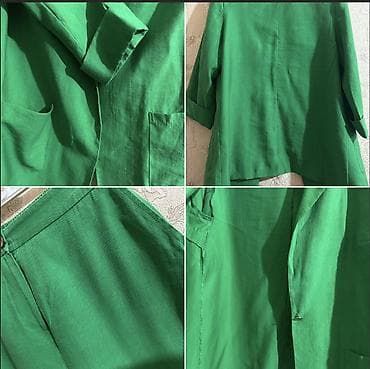 mind error: Брючный костюм, Кюлоты, Пиджак, Турция, Лен, Лето — 3