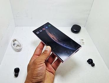 sd disk: Samsung Galaxy S23 Ultra, Б/у, 256 ГБ, цвет - Розовый, 2 SIM — 2