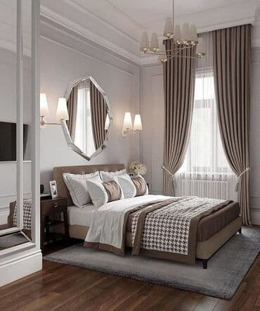 посуточная аренда ош квартир: 1 комната, Душевая кабина, Постельное белье, Кондиционер — 1