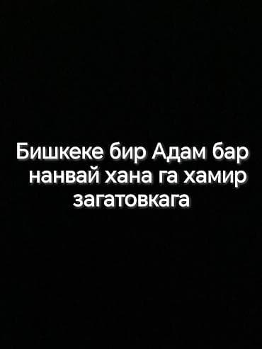 Услуга: помощник в пекарне (Бишкек) Предлагается один работник для