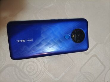 чехол на самсунг а8: Tecno Spark, 128 ГБ, түсү - Көк — 1