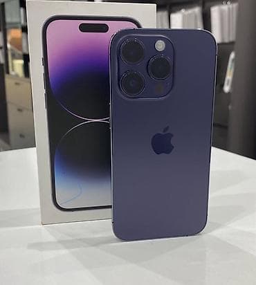 IPhone 14 Pro Max, Б/у, 512 ГБ, Deep Purple, Коробка