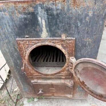 печь на 100 кв м: Продаётся котёл под твердое топливо и под пищеприготовление .Рассчитан — 1