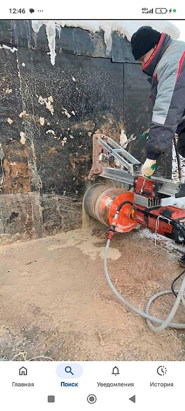 Алмазное бурение и резка бетона - Профессиональное алмазное бурение