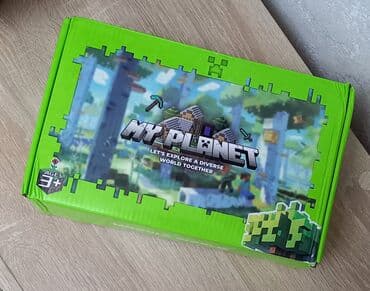 пиджак для мальчиков: 🧲 Магнитные кубики Minecraft 400 шт + 10 минифигурок - 3300 сом — 4