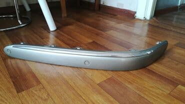 Сабля на передний бампер с парктрониками Мерседес Бенц S класс