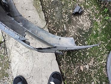 треснутый: Бампер Hyundai, Б/у, Оригинал — 3