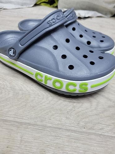 ботинки армейские: Сабо, 42, Crocs, Новый, цвет - Серый, Платная доставка — 2