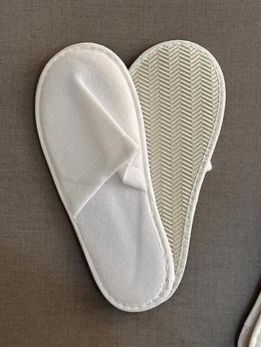 тапочки: Домашние тапочки, 42, Новый, цвет - Белый — 4