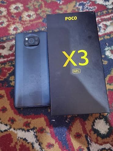 Poco X3 NFC, Б/у, 128 ГБ, цвет - Серый, 2 SIM