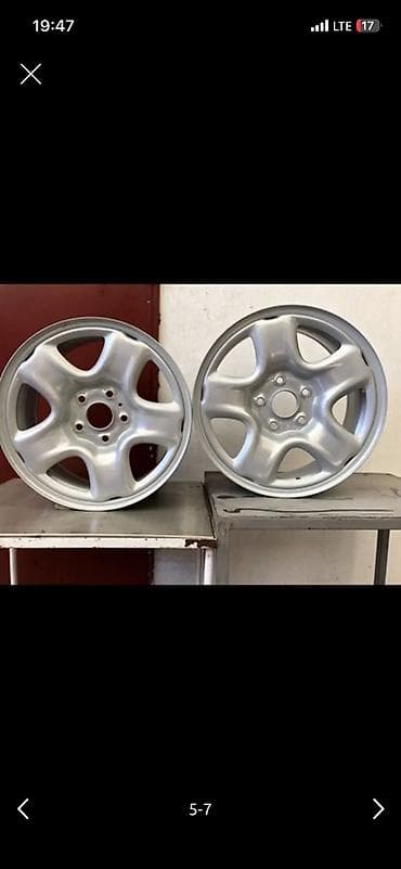 diska r13: Железные Диски R 16 Toyota, Комплект, отверстий - 5, Б/у — 6