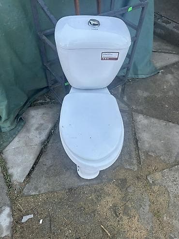 для полировки авто: Унитаз Напольный, Б/у, Материал: Фаянс — 2