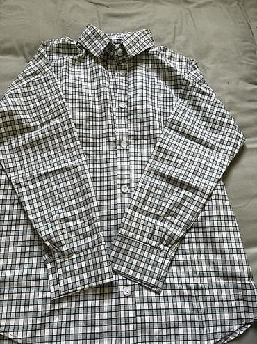 рубашка клетчатая: НОВАЯ! Оверсайз — 2