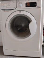 Стиральная машина Indesit, Б/у, Автомат, До 6 кг, Полноразмерная