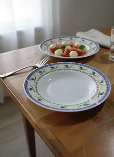 посуда конфетницы: Тарелки, в хорошем состоянии. 5 штук- диаметр 20см, две кисушки.- — 1