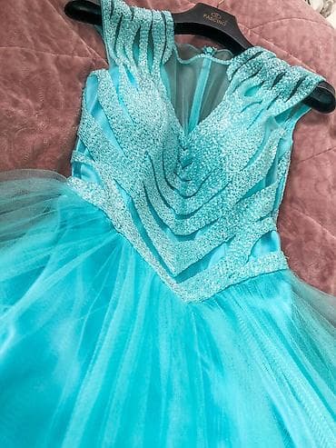 Личные вещи: Платье нью-йоркского бренда terani couture Вышивка ручной работы — 5