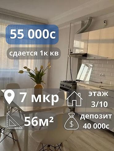 1 комната, Риэлтор, Без подселения, С мебелью полностью