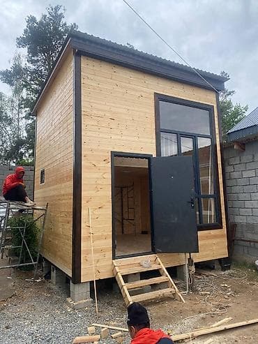 гостиница политех: Каркасный дом/дачный модуль из древесины Описание: - — 6